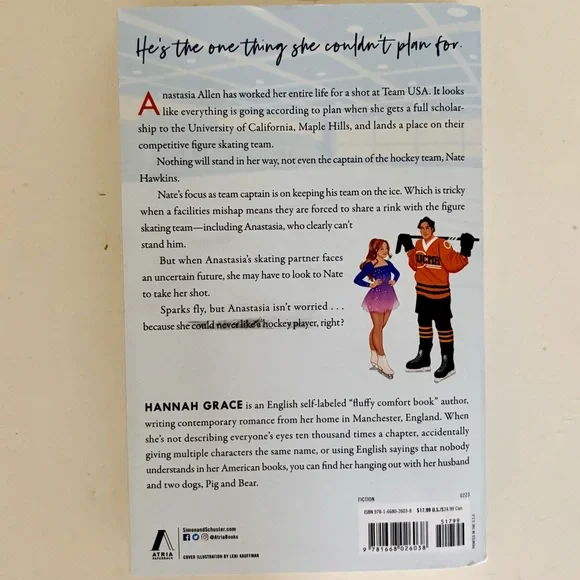 NWOT Icebreaker Paperback Novel by Hannah Grace; MSRP $17.99 - Picture 2 of 4